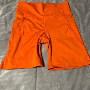 All in Motion Women's Vibrant Orange Bike Shorts